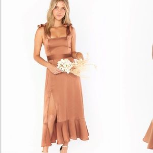 Show Me Your Mumu Claire MIDI Bridesmaid Dress